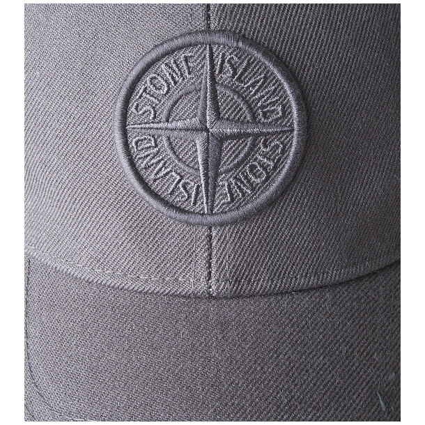 Stone Island cap_grey_logo