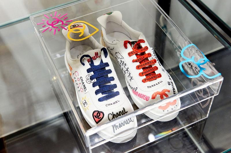 chanel x pharrell sneakers